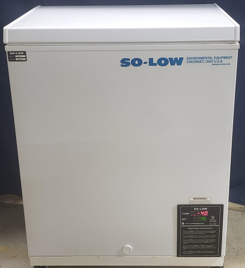 SO-LOW Freezer -40 C - J.M. Industries